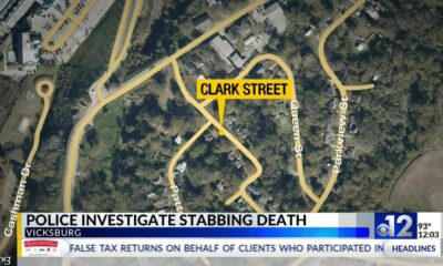 Woman dies after being stabbed in Vicksburg, police say