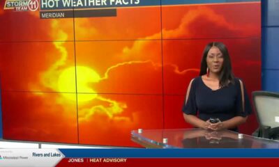 More heat, but there will be chances for rain