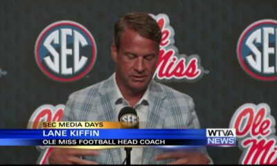 VIDEO: Lane Kiffin and Jaxson Dart speak at SEC Media Days