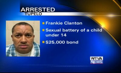 Tupelo man arrested for sexual battery involving a minor