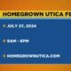 2024 Homegrown Utica Fest