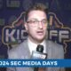 WXXV Sports Director Jevan McCoskey has a live report from SEC Media Days