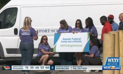 Keesler Federal Credit Union donates supplies ahead of the school year