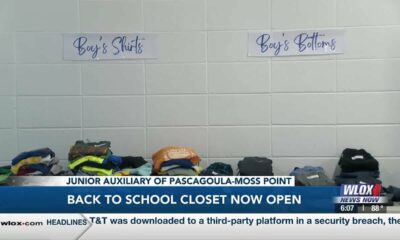 Junior Auxiliary of Pascagoula-Moss Point sets up back-to-school closet