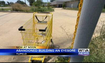 Abandoned building in Tupelo is an eyesore