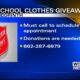 Salvation Army in Corinth holding school clothes giveaway