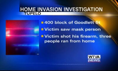 Home burglars scared off Monday night in Tupelo