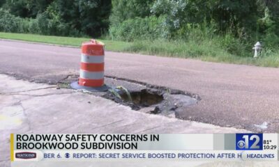 Jackson subdivision neighbors concerned about road erosion