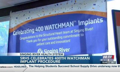 SRHS celebrates completion of 400th WATCHMAN Implant