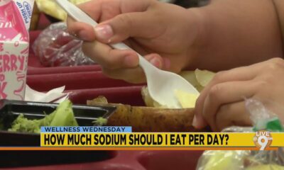 Wellness Wednesday: How much sodium should you eat per day?