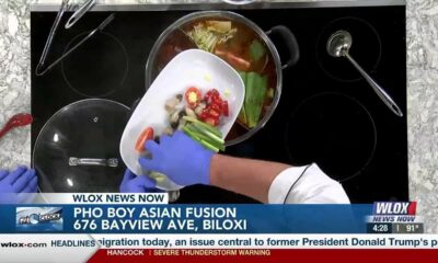 Pho Boy Asian Fusion offers a delicious seafood hot pot