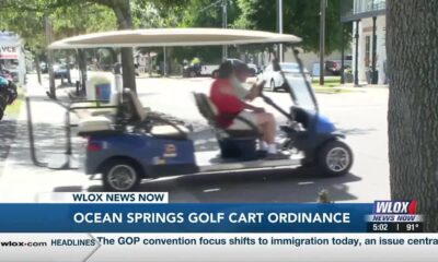 LIVE: Ocean Springs to vote on new golf cart ordinance