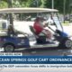 LIVE: Ocean Springs to vote on new golf cart ordinance