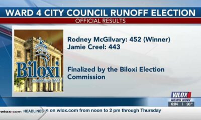 Rodney McGilvary declared winner of Biloxi's Ward 4 City Council seat