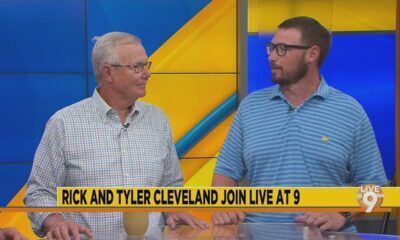 Rick and Tyler Cleveland join Live at 9