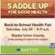 Interview: Baptist Union County hosting back-to-school health fair