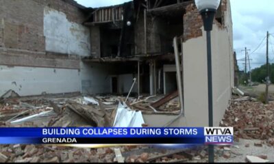 Historic building collapsed overnight in Grenada