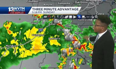 Higher Rain Chances persist in Alabama's Forecast this week, offering relief from the excessive h…