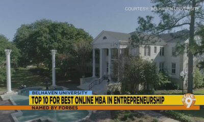 Forbes names Belhaven University Top 10 for Best Online MBA in Entrepreneurship