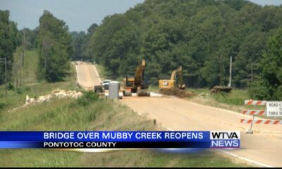 Bridge connecting Pontotoc, Tupelo reopened