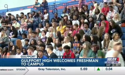 Gulfport High School welcomes freshmen to campus on first day