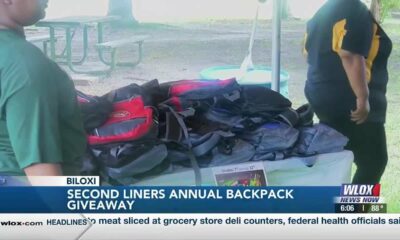 Second Liners hold annual Backpack Giveaway