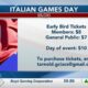 Gulf Coast Italian American Cultural Society holding Italian Games Day in Biloxi