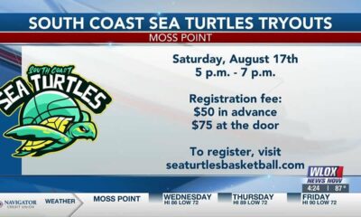 South Coast Sea Turtles basketball team holding tryouts