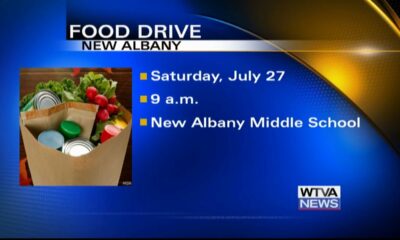 Food drive to be held in New Albany this weekend