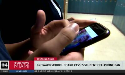 Cellphone ban passed by Broward School Board