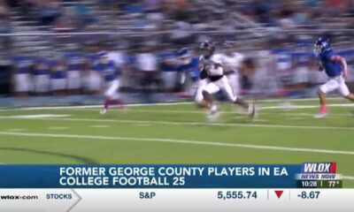 Former George County and coast athletes in EA Sports College Football 25