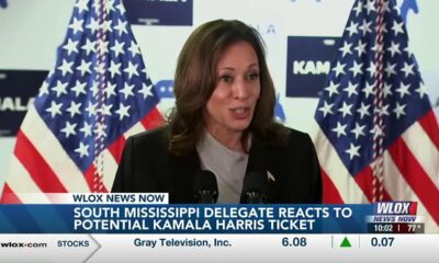 South Mississippi 4th District delegate reacts to potential Kamala Harris presidential pick