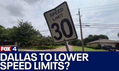 Dallas City Council may consider lowering neighborhood speed limits