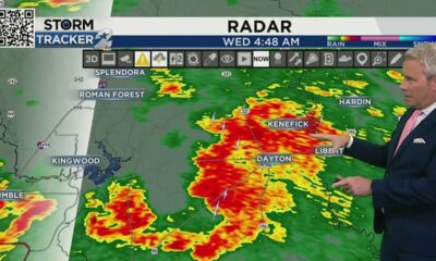 Heavy rain, thunderstorms hitting much of SE Texas Wednesday morning