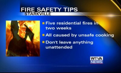 Starkville Fire sends out cooking safety tips following five house fires