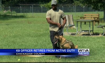 Chickasaw County K9 officer retiring following injury