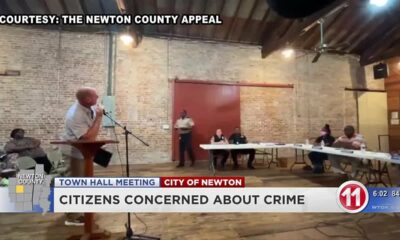 Citizens of Newton voice their concerns about crime in the city