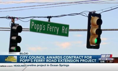 Biloxi awards contract for Popp’s Ferry Road extension project