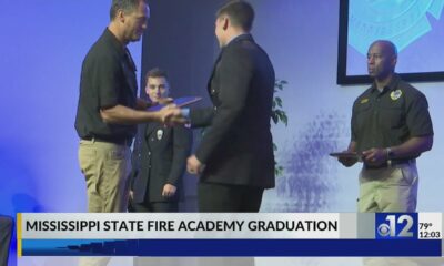 Firefighter Class 210 graduates from Mississippi State Fire Academy