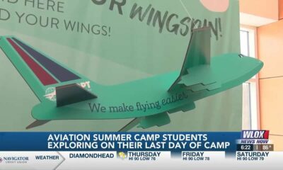 Aviation summer camp students explore Gulfport on last day of camp