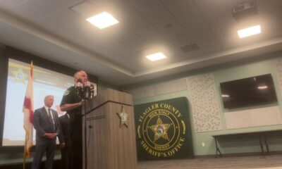 LIVE: Flagler Sheriff to make 'major update' in Florida schools swatting investigation