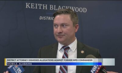District Attorney dismisses allegations against former MPD commander