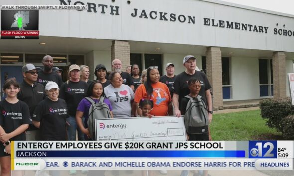 Entergy Mississippi takes part in JPS ‘Beautification Day’