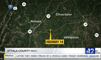 Attala County man dies after vehicle collides with tree