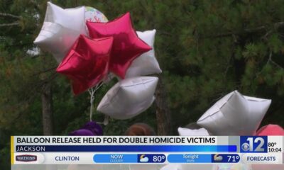 Balloon release held for two Jackson homicide victims