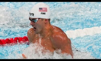 UGA, Georgia Tech grad Nic Fink going for gold in Men's 100m Breaststroke