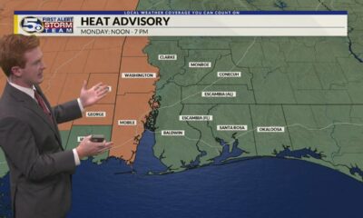 Heat Advisory Monday, More Heat and Isolated Storms This Week: Sunday Evening Forecast 7/28/2024