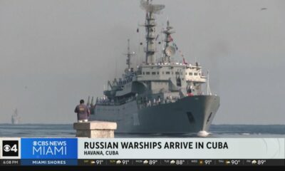 Russian warships arrive in Cuba