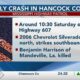 Louisiana man identified as victim of fatal Hwy 607 crash in Hancock Co.