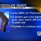 Toddler shot in the head in Marshall County